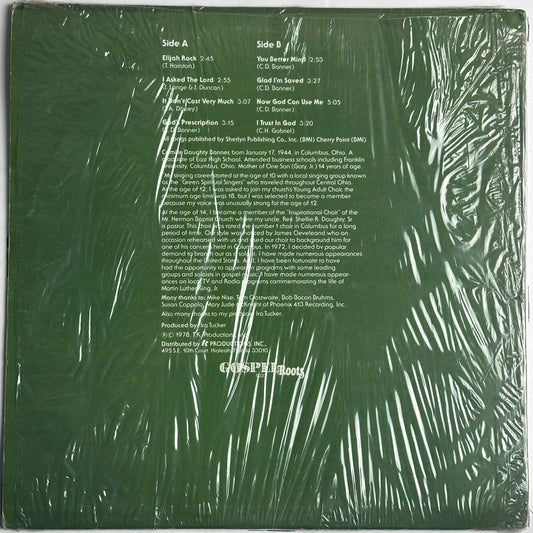 Camille Doughty - God's Prescription vinyl album available at djpocket.com