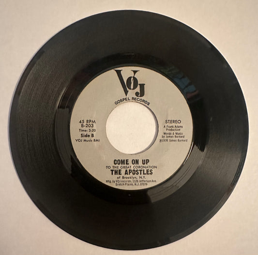 The Apostles of Brooklyn NY - Come On Up - VG+ (Rare Gospel)