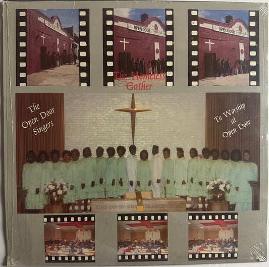 Rev. Jerry Burns & Open Door Singers - S/T LP - Modern Soul Gospel VG++