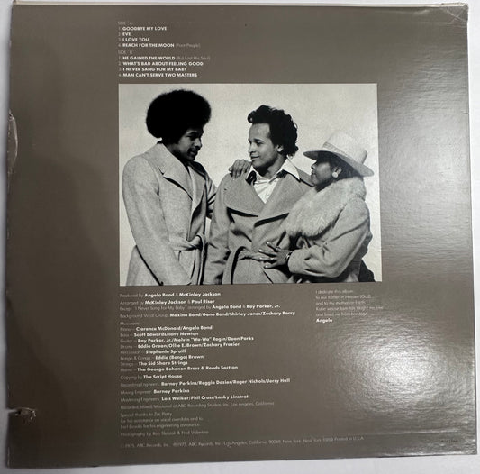 Angelo Bond Bondage LP 1975 ABC Records ABCD-889 - ASTRONG VG/VG+