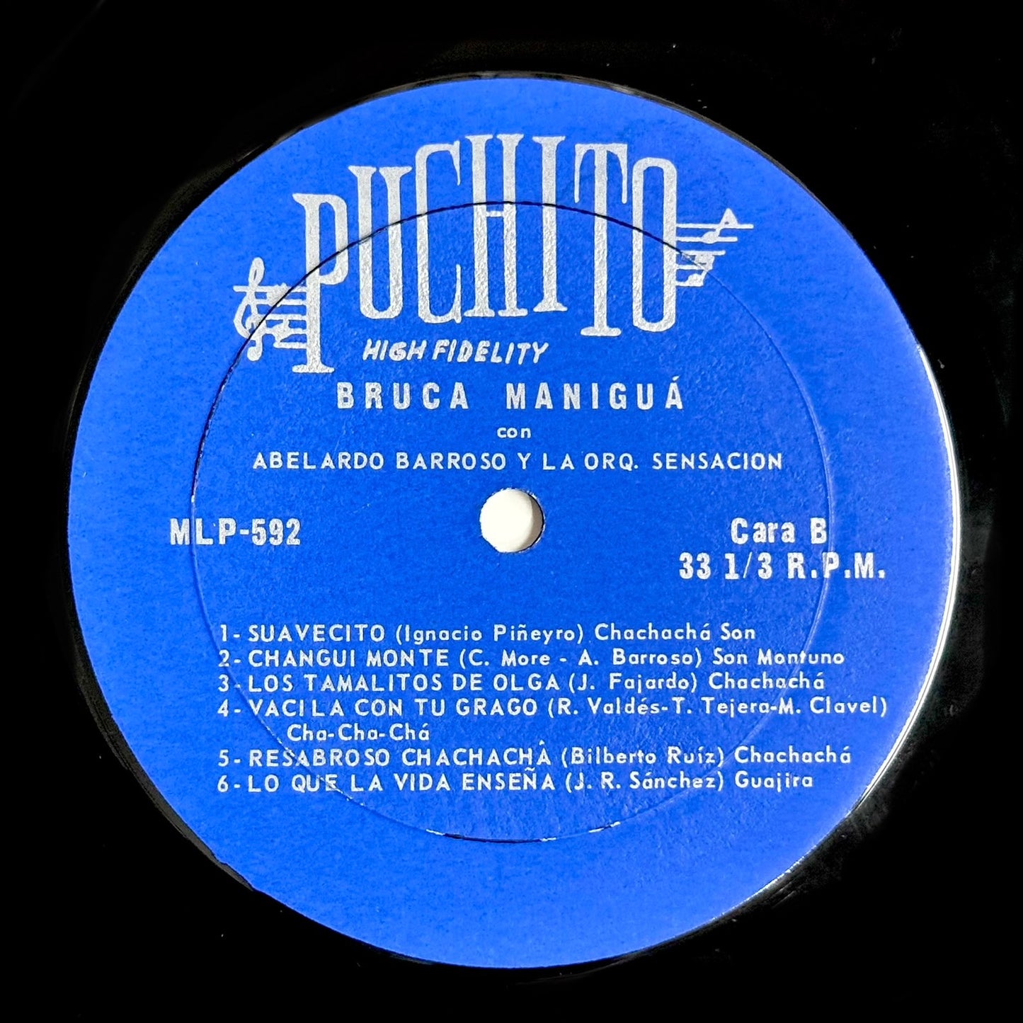 Bruca Manigua Com Abelard Barroso Y La Sensacion 1961 (MLP-592) Rare