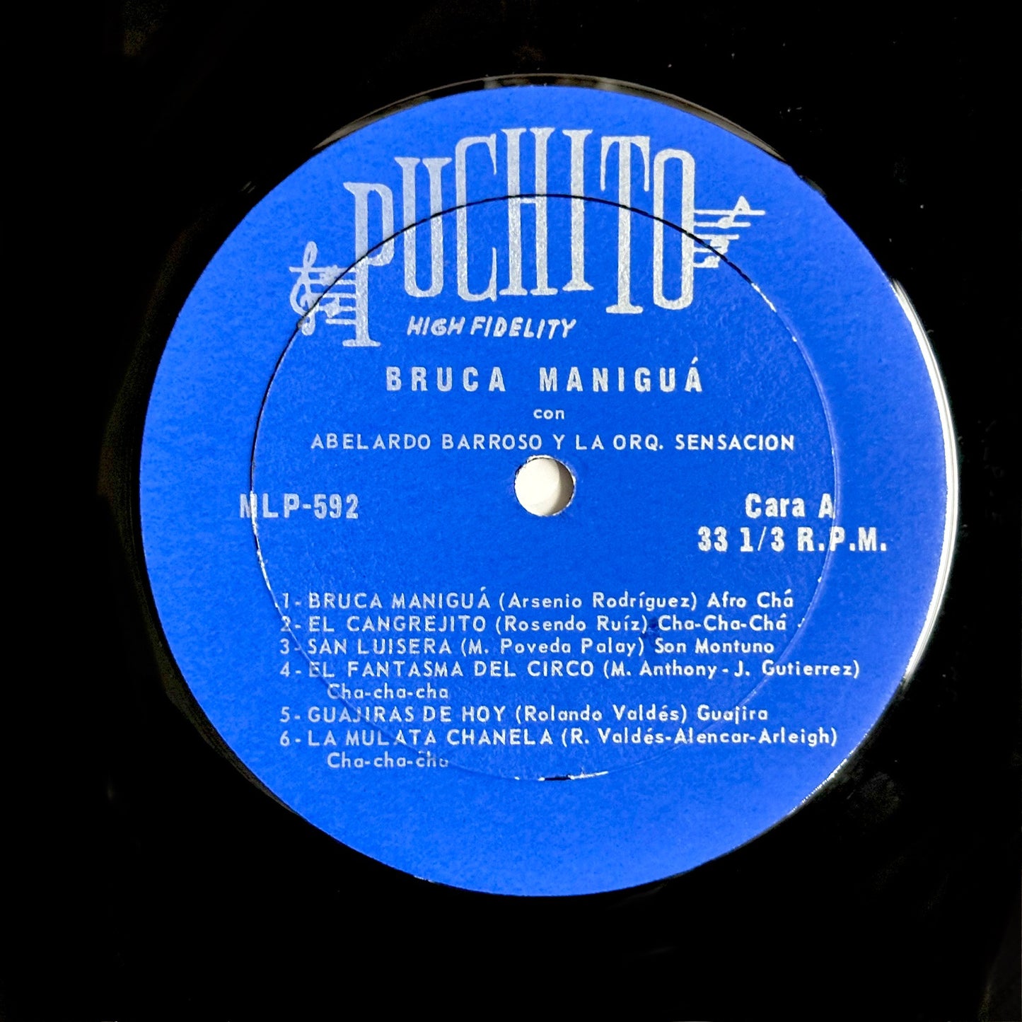 Bruca Manigua Com Abelard Barroso Y La Sensacion 1961 (MLP-592) Rare
