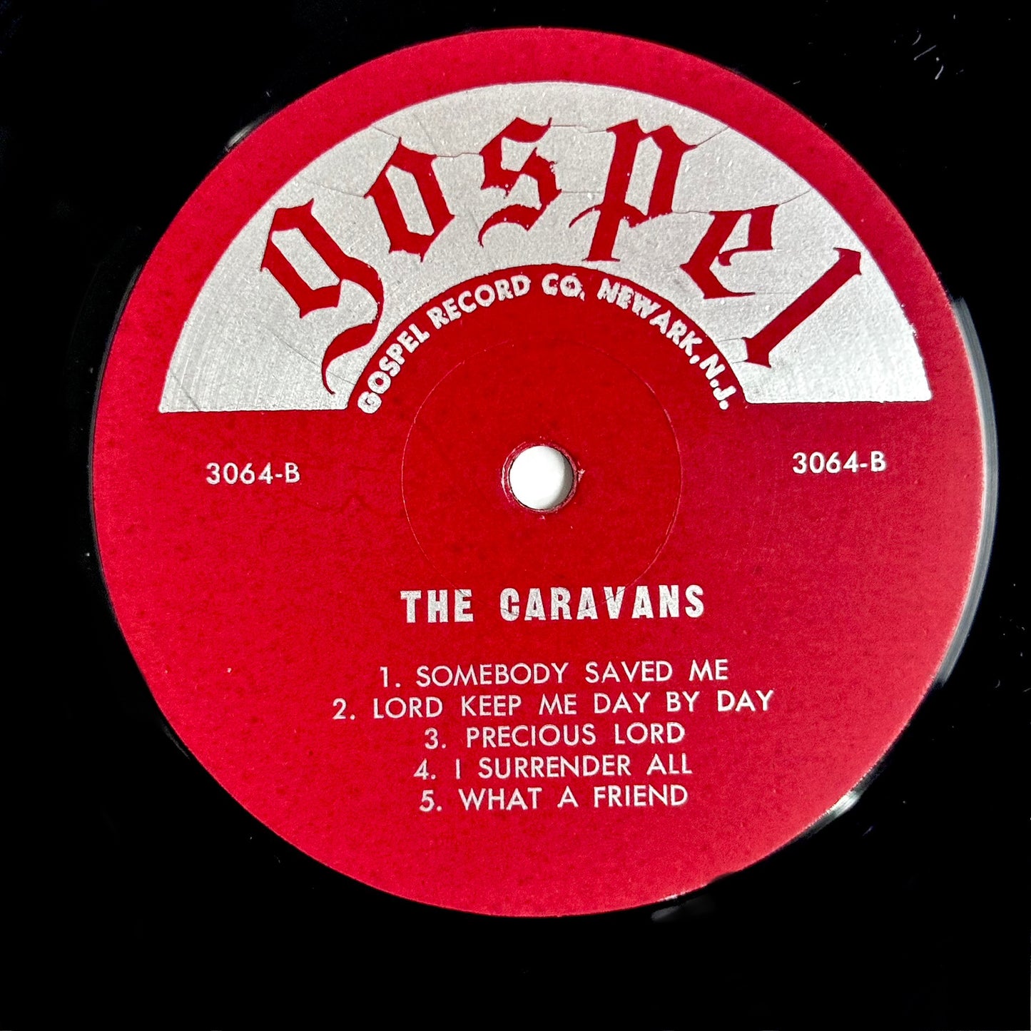 THE FAMOUS CARAVANS Help Is On The Way 1967 Gospel MG-3064 (RARE) VG+