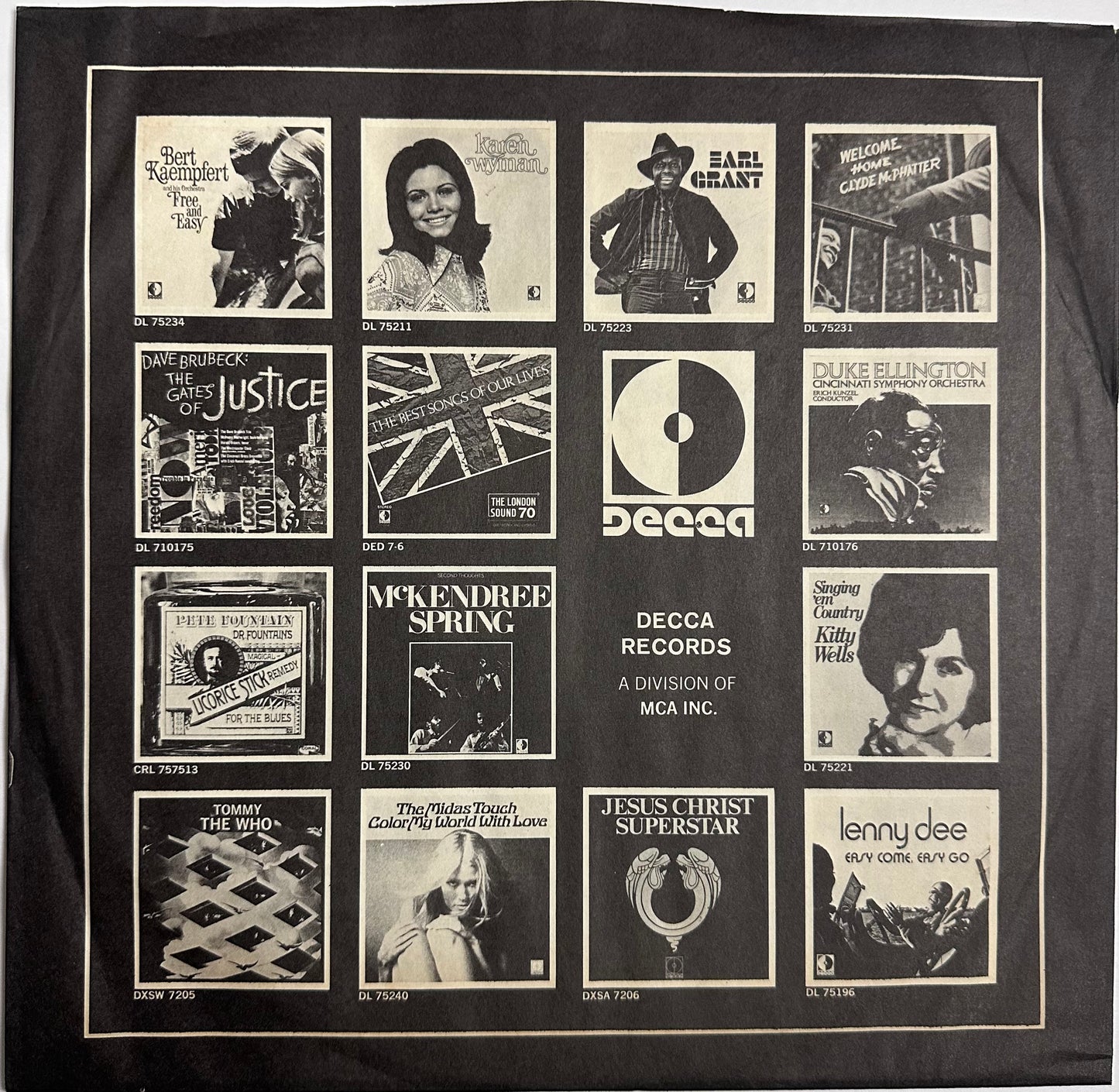 David Axelrod The Auction (1972) Decca (DL75355) Gatefold
