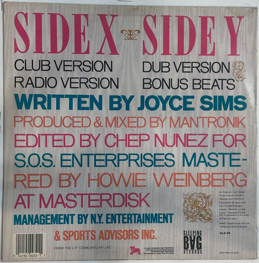 Joyce Sims - Come Into My Life VG+