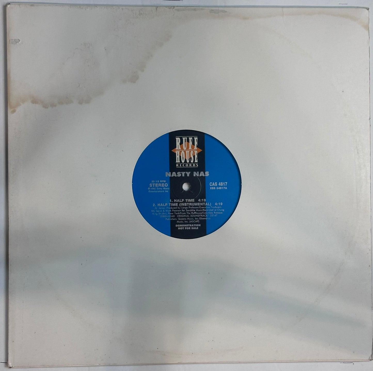 NAS - Half Time - Promo VG+