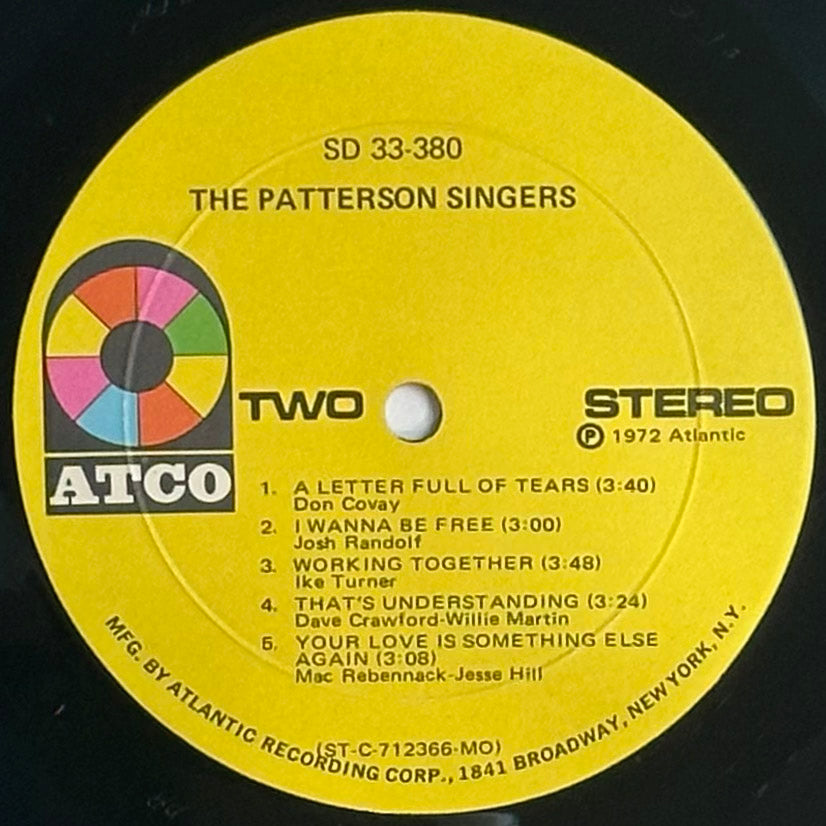 Patterson Singers – The Patterson Singers