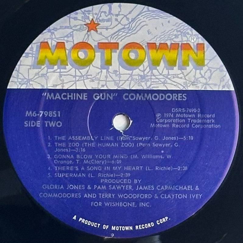 Commodores - Machine Gun