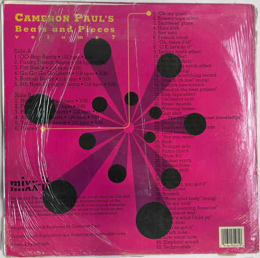 Cameron Paul- Cameron Paul's Beats And Pieces Volume 7