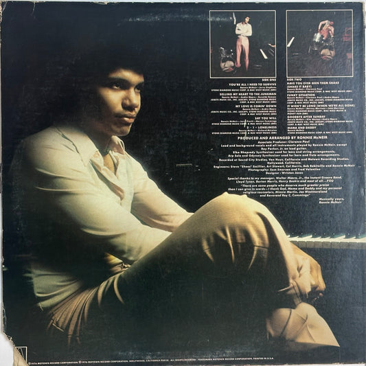 Ronnie McNeir – Love's Comin' Down - VG+