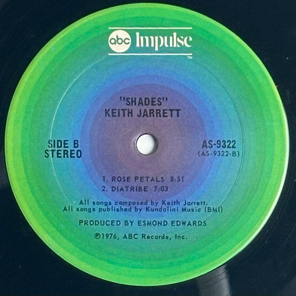 Keith Jarrett Shades Vinyl Album Produced By Esmond Edwards. Available at djpocket.com