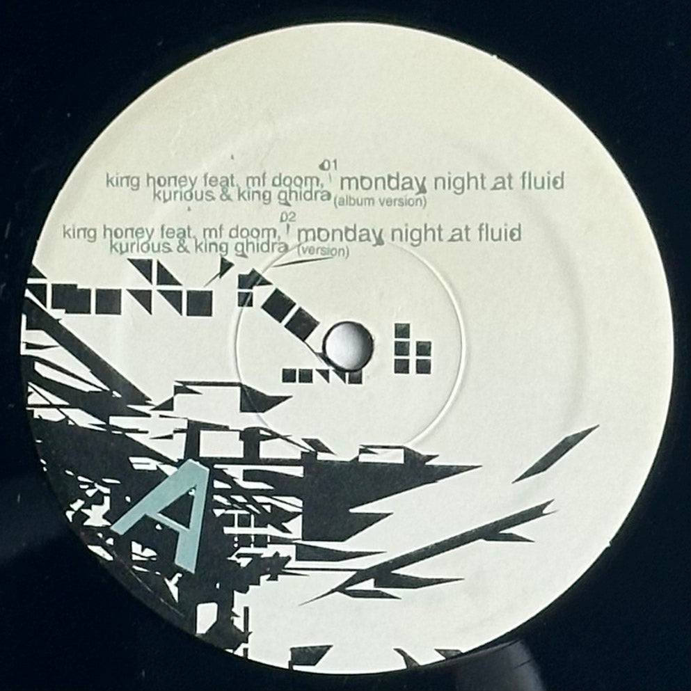 King Honey featuring MF DOOM Kurious and King Ghidra Monday Night at Fluid 12" vinyl record available at djpocket.com