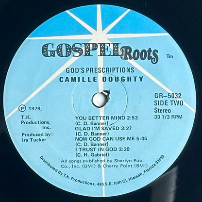 Camille Doughty - God's Prescription vinyl album available at djpocket.com
