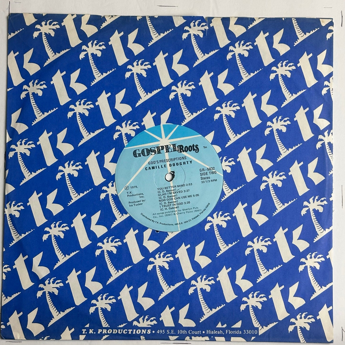 Camille Doughty - God's Prescription vinyl album available at djpocket.com
