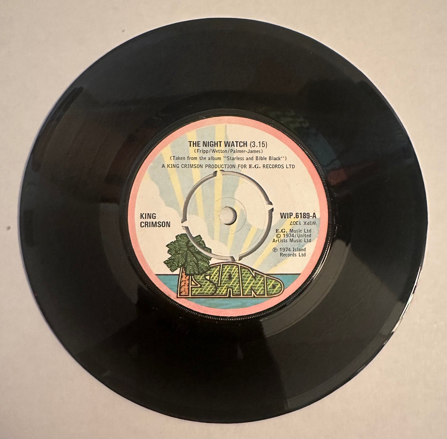 King Crimson - The Night Watch - 1974 - UK Press - VG++