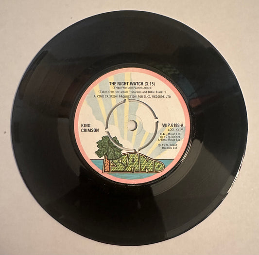 King Crimson - The Night Watch - 1974 - UK Press - VG++