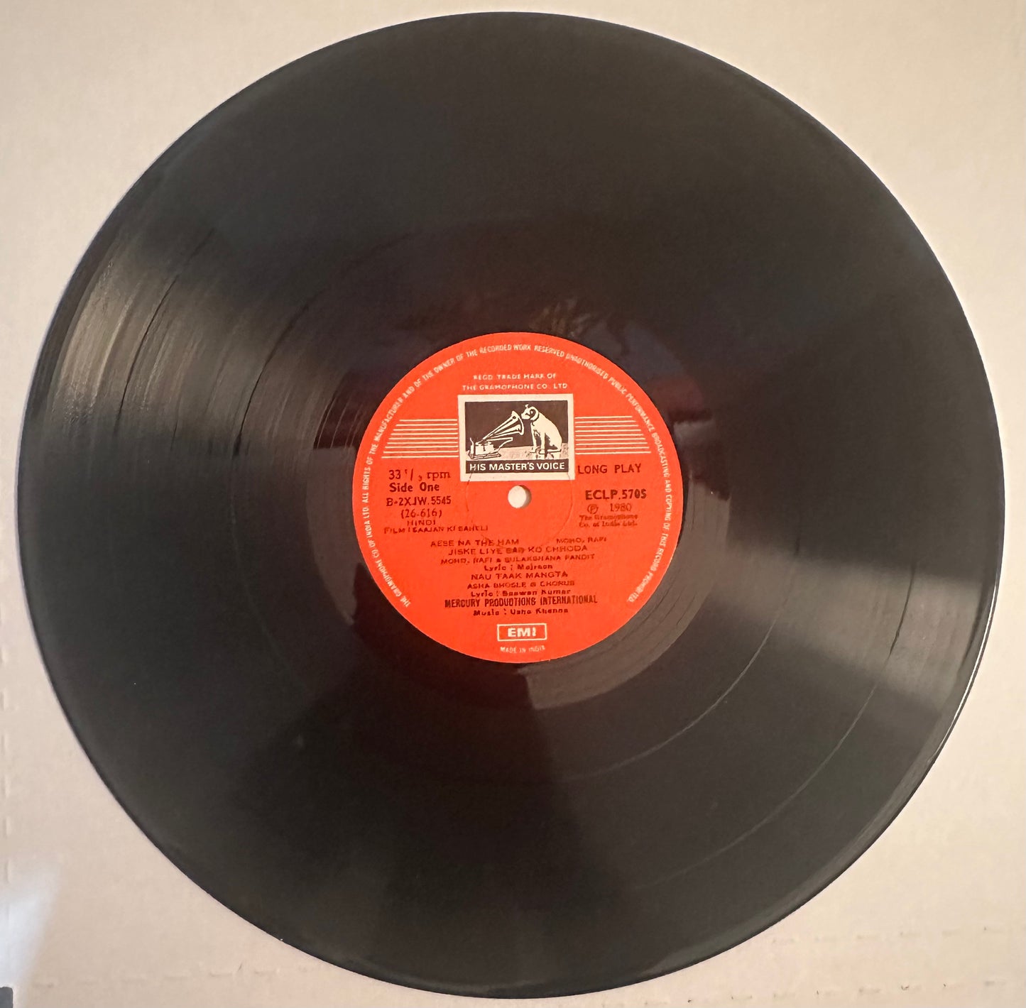 Saajan Ki Saheli - Orig Bollywood OST Usha Khanna India LP - VG -