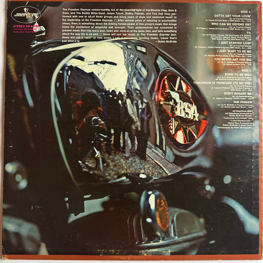 FREEDOM EXPRESS Easy Ridin' SR 61250 LP Vinyl VG+  1970 Funk