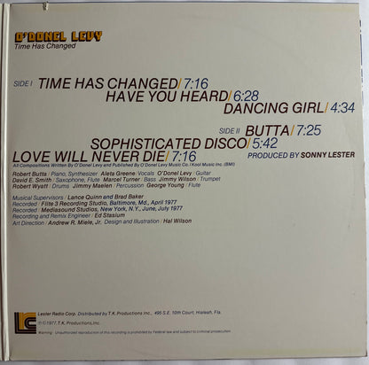 O' Donel  Levy - Time Has Changed  VG+/VG+ ( LRC-9319)  Gatefold