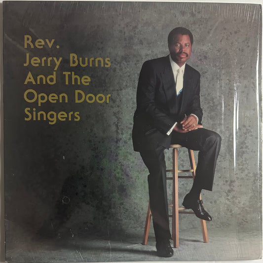 Rev. Jerry Burns & Open Door Singers - S/T LP - Modern Soul Gospel VG++