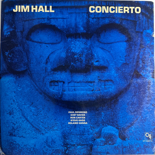 Jim Hall - Concierto - CTI Records (CTI 6060 S1) 1975 VG+