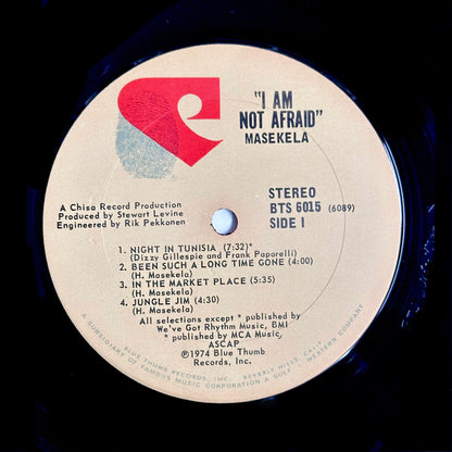 Masekela - I Am Not Afraid 1974 Blue Thumb (BTS 6015)