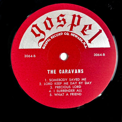 THE FAMOUS CARAVANS Help Is On The Way 1967  Gospel MG-3064 (RARE) VG+