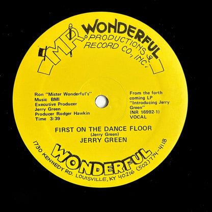 Jerry Green - First On The Dance Floor - Still In Shrink (NR169922) VG++ Rare