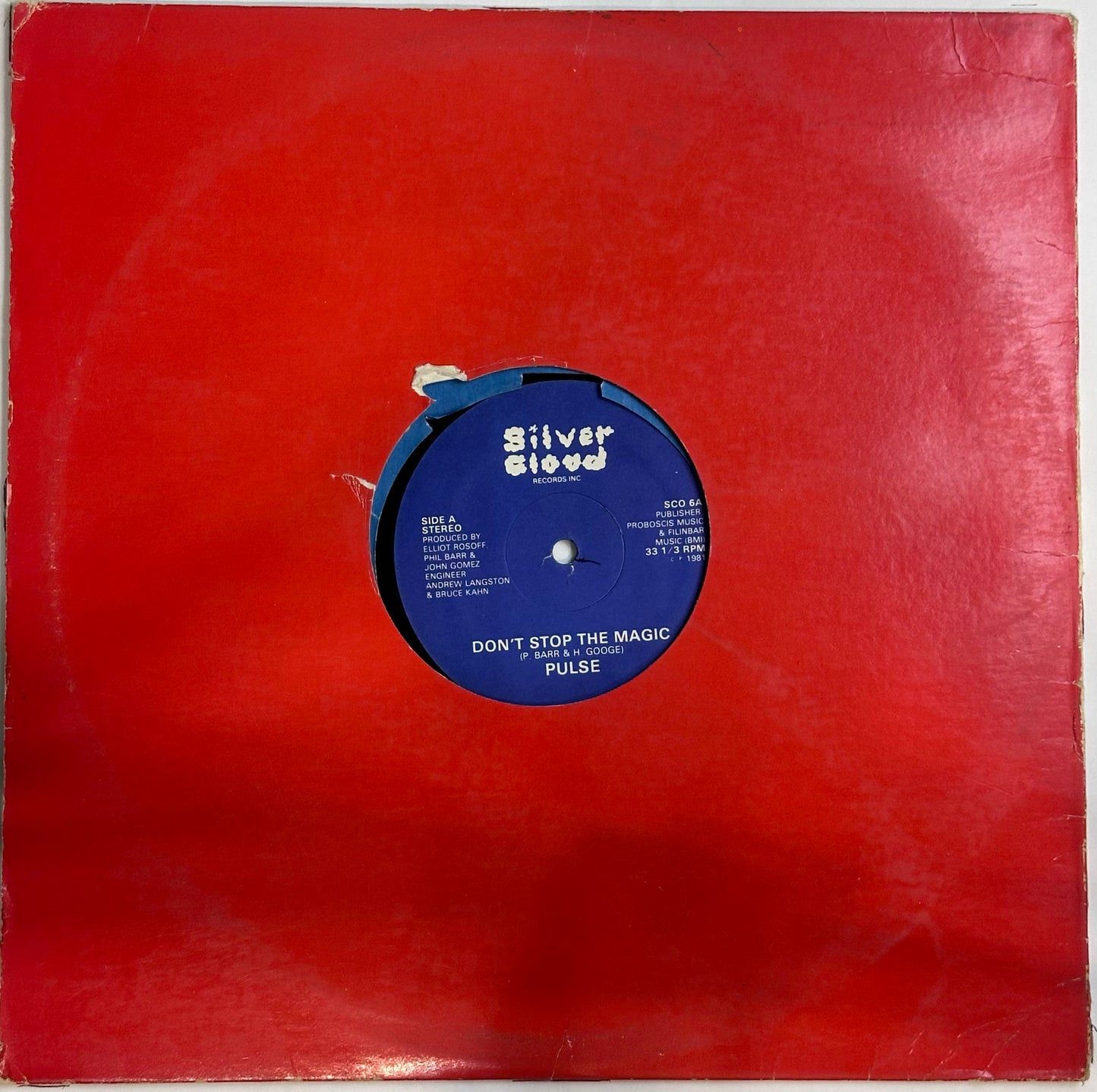 Pulse 12" Don't Stop The Magic and She's Hot