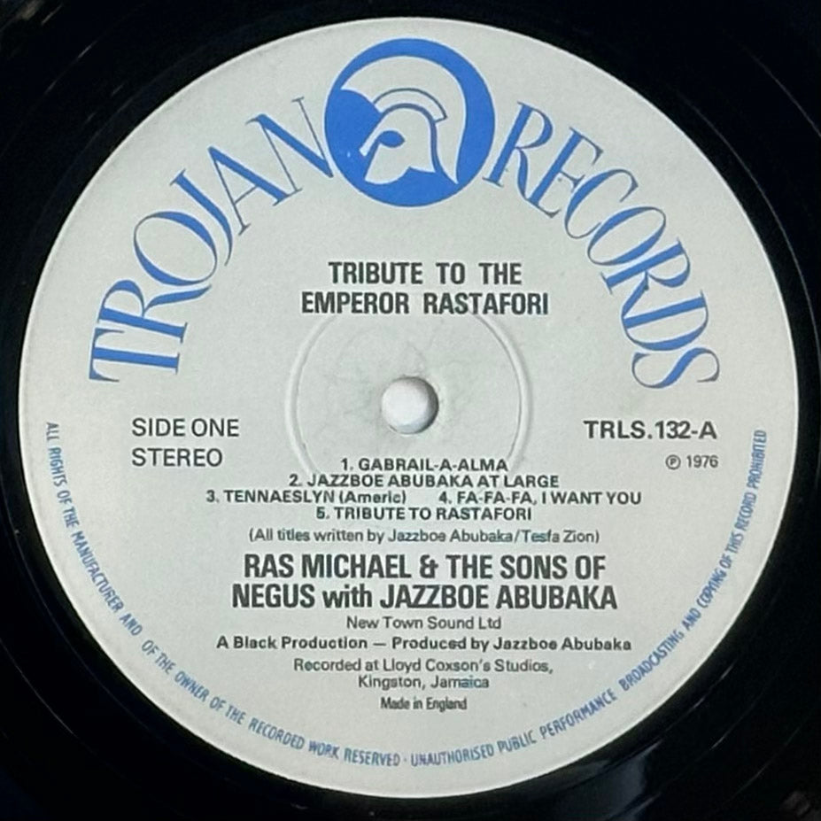 Ras Michael & The Sons Of Negus with Jazzboe Abubaka – Tribute To The Emperor Rastafori