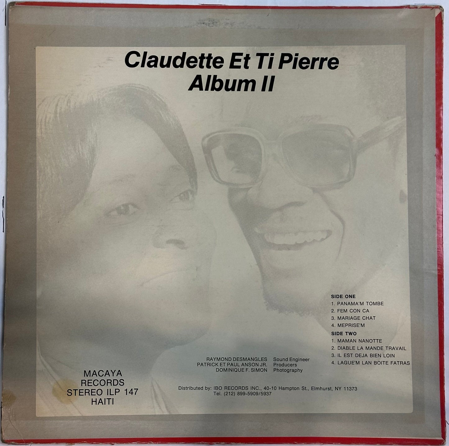 Claudette & Ti Pierre – Album II