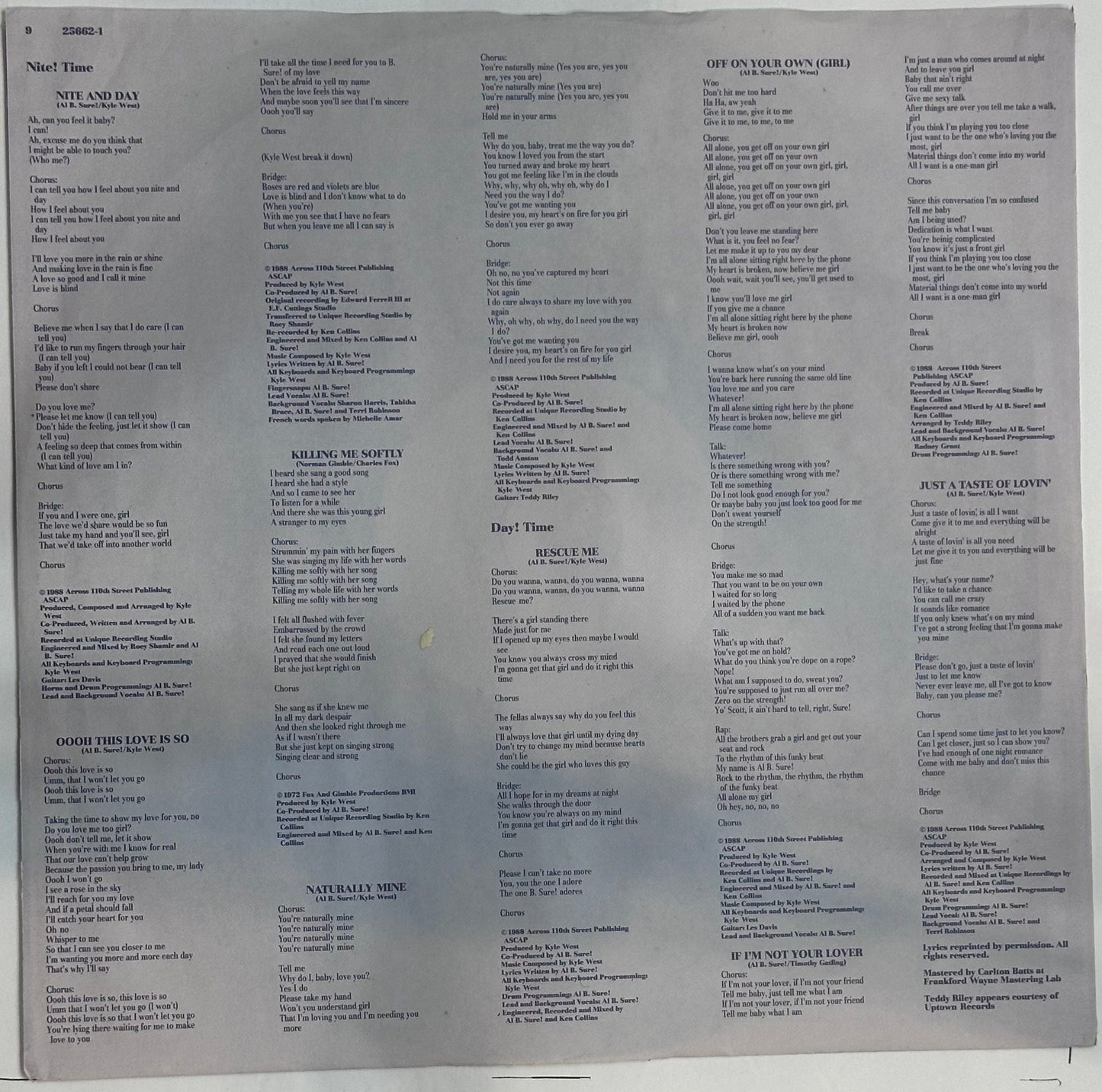 Al B Sure! - In Effect Mode