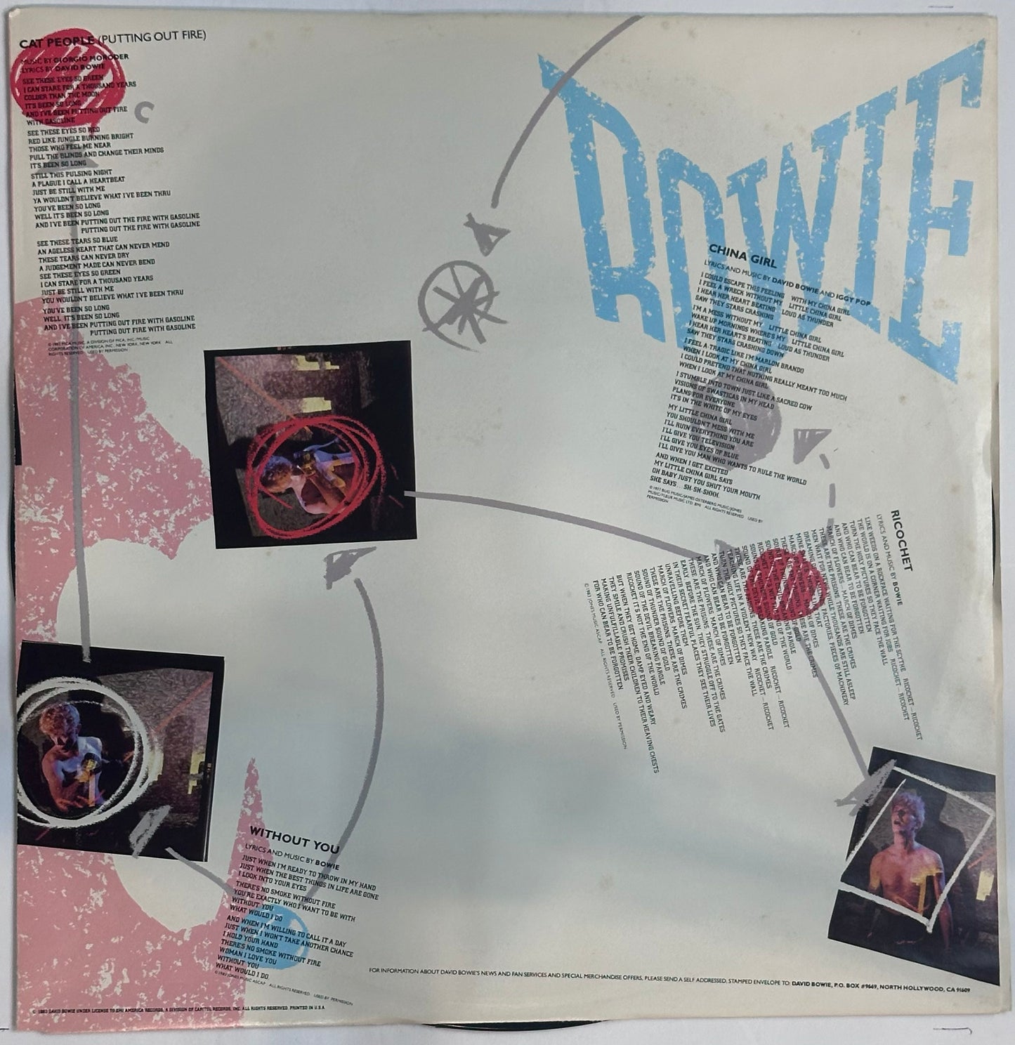 David Bowie - Let's Dance VG+