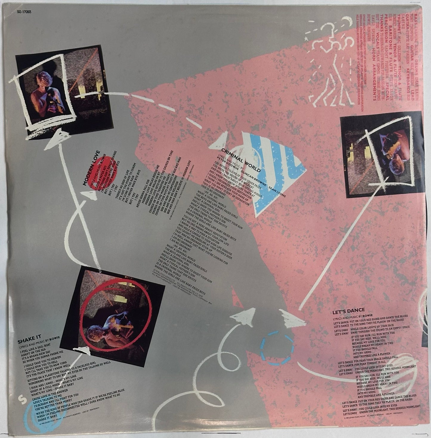 David Bowie - Let's Dance VG+