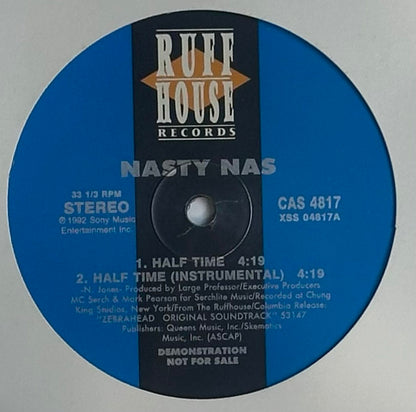 NAS - Half Time - Promo VG+