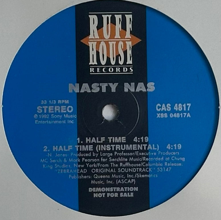 NAS - Half Time - Promo VG+