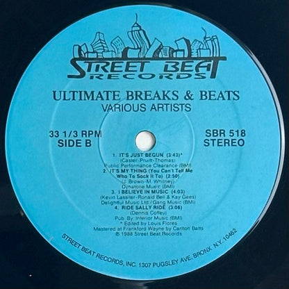 Various - Ultimate Breaks & Beats VG+