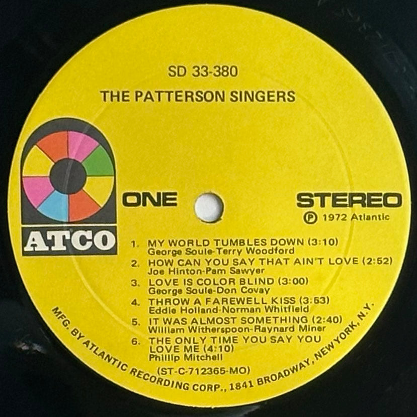 Patterson Singers – The Patterson Singers
