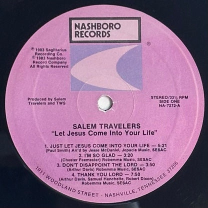 The Salem Travelers – Let Jesus Come Into Your Life