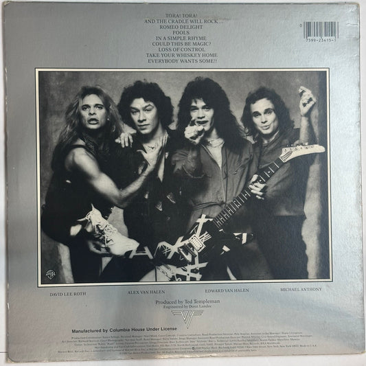 Van Halen – Women And Children First VG+
