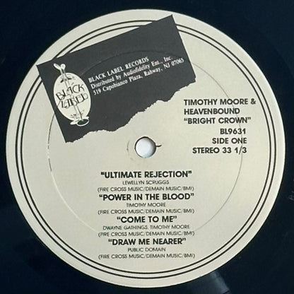 Timothy Moore & Heaven Bound – Bright Crown VG+