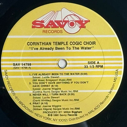 The Corinthian Radio Choir – I've Already Been To The Water VG+