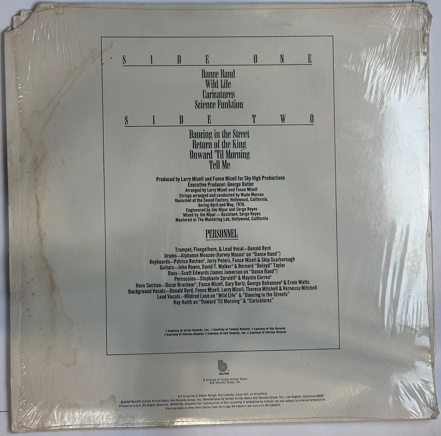 Donald Byrd – Caricatures VG+