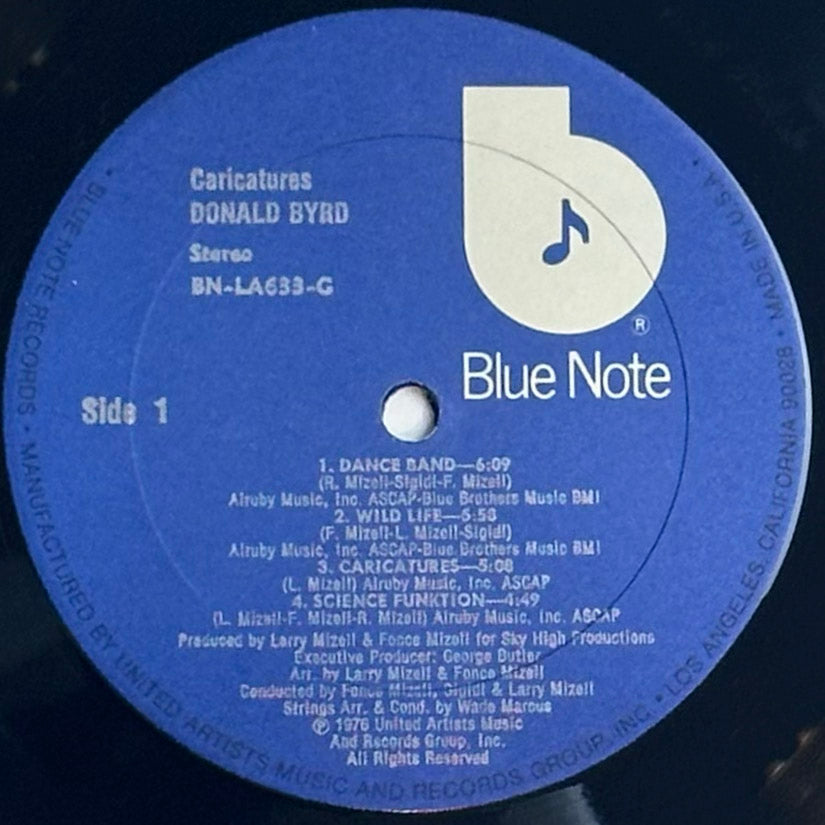 Donald Byrd – Caricatures VG+