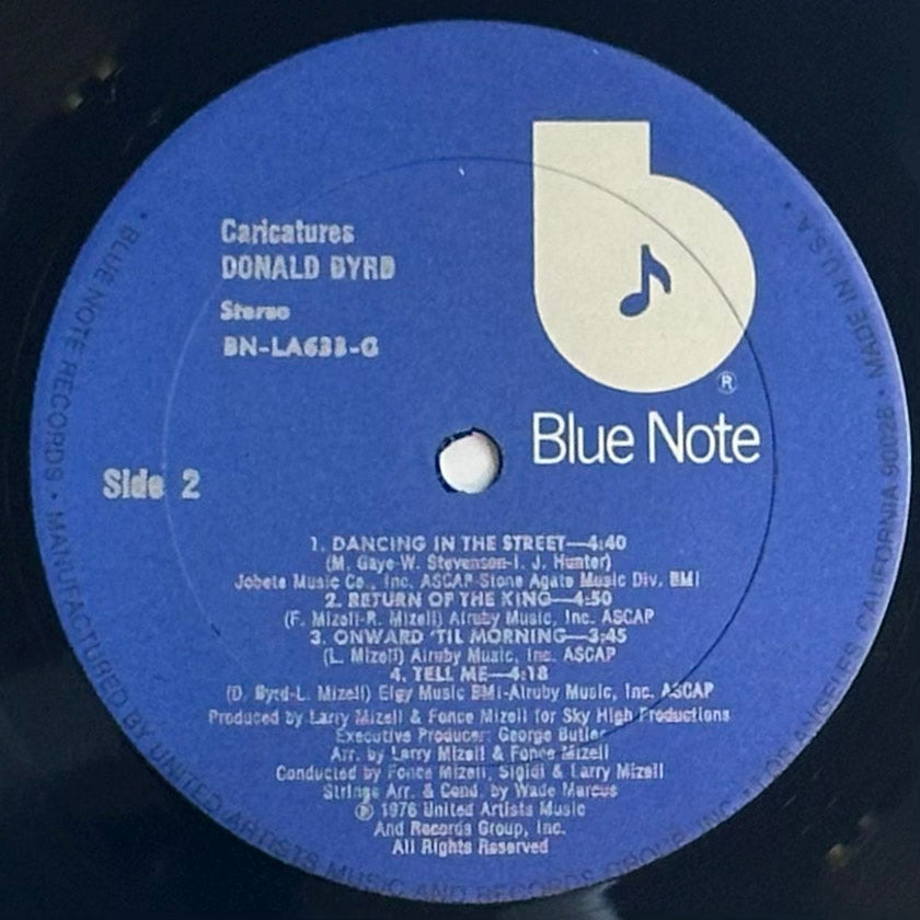 Donald Byrd – Caricatures VG+