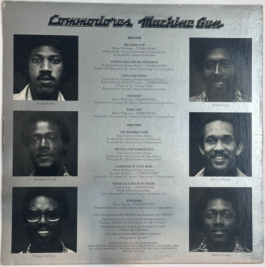 Commodores -  Machine Gun