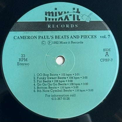 Cameron Paul- Cameron Paul's Beats And Pieces Volume 7
