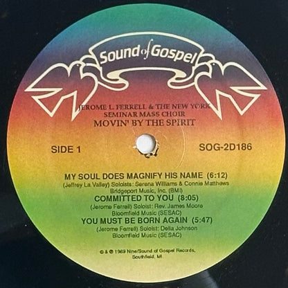 Jerome L. Ferrell, New York Seminar Mass Choir – Movin' By The Spirit 'Live' VG+