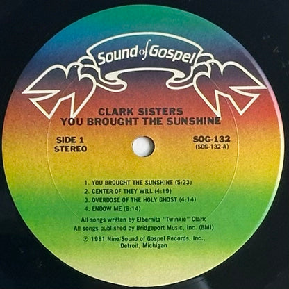 The Clark Sisters -  You Brought The Sunshine