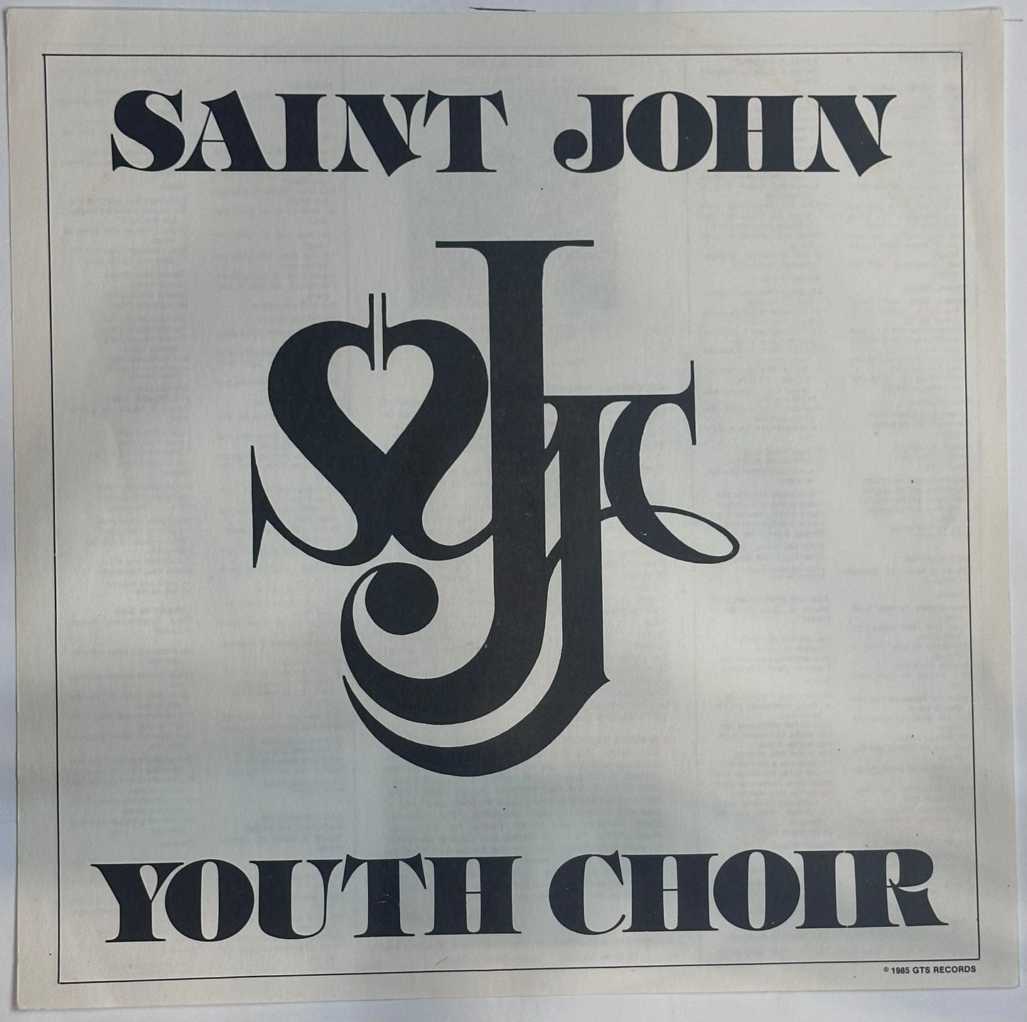 Jeffrey White, Saint John Youth Choir – Hold On (Help Is On The Way)